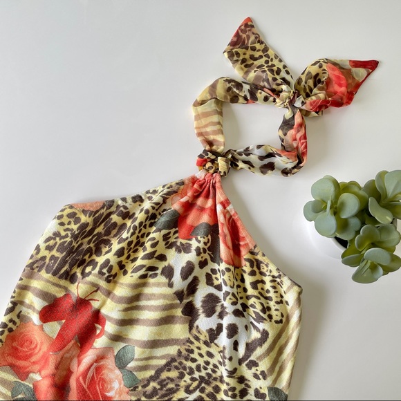 🌟SOLD🌟 St John Halter Scarf Top - Picture 5 of 6